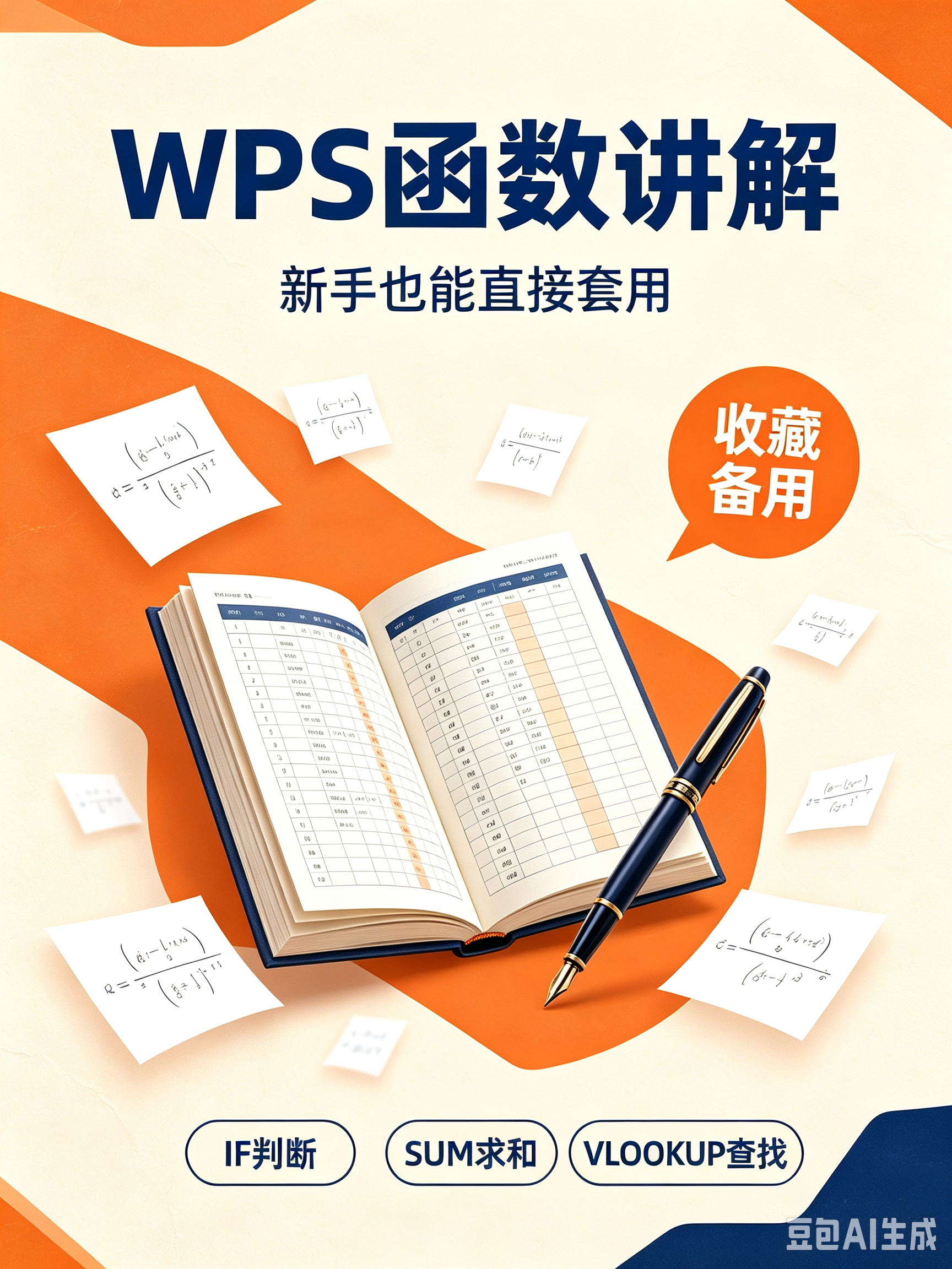 WPS表格超全常用函数讲解！零基础直接套用-世界-个人技术导航